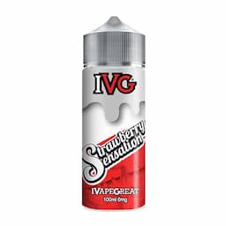 IVG - Strawberry Sensation 0mg 100ml Shortfill